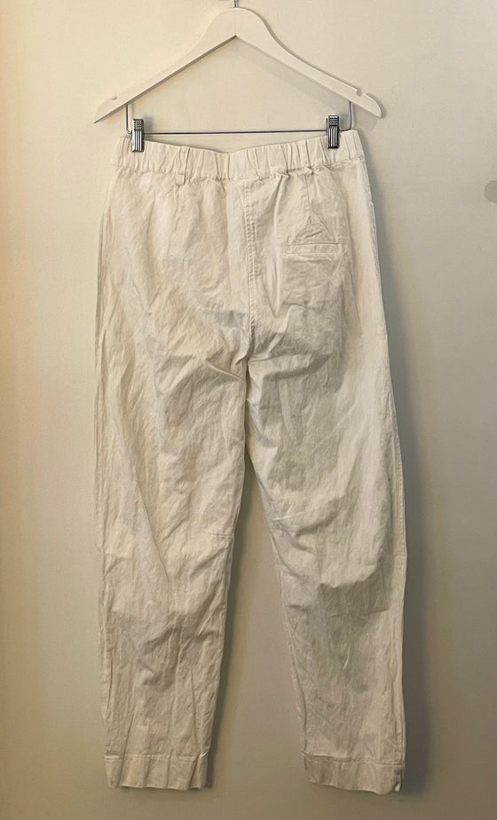 Cotton Pants in Natural