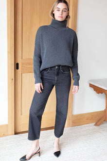  Emerson Fry Charcoal Carolyn Funnel Neck Sweater found at Patricia in Southern Pines, NC