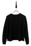 Black Cashmere Ms B Sweater