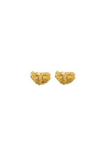  Sylvia Benson Gold "A" Dunes Stud Earrings found at Patricia in Southern Pines, NC