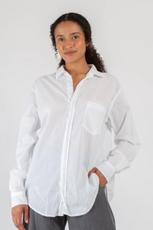  CP Shades White Oxford Cotton Joss Shirt