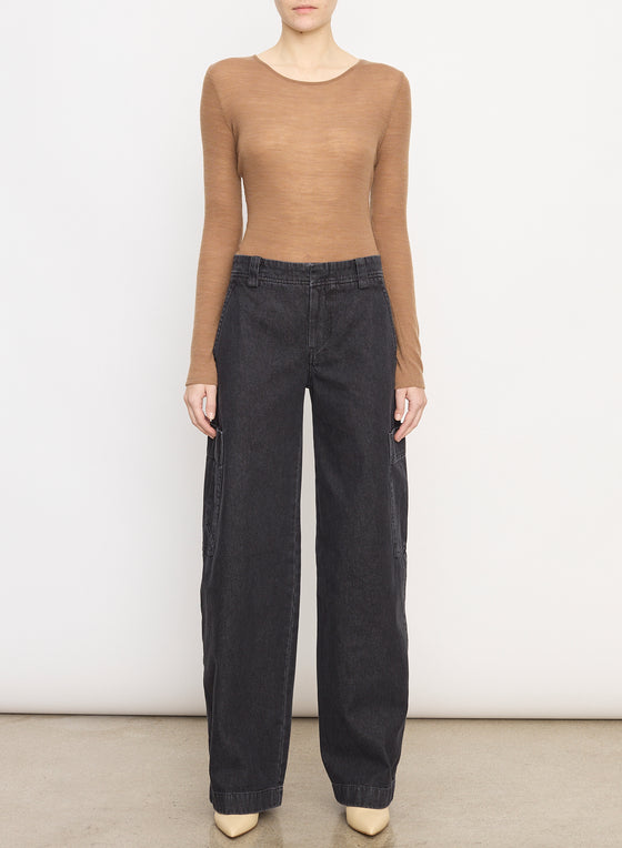 Vince Black  Utility  Denim Pant found at Patricia in Southern Pines, NC