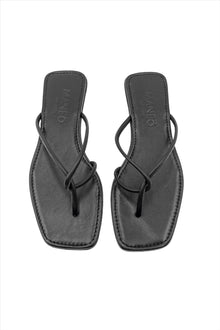  Marta Black Leather Sandal