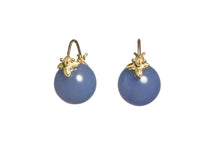  Gabrielle Sanchez Blue Chalcedony Flyer Earrings