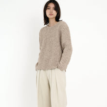  7115 by Szeki Frizzy Oatmeal Chunky Fisherman Sweater found at Patricia in Southern Pines, NC