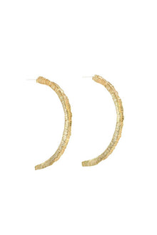 Sylvia Benson Gold Bloom Hoop Earring found at Patricia in Southern Pines, NC