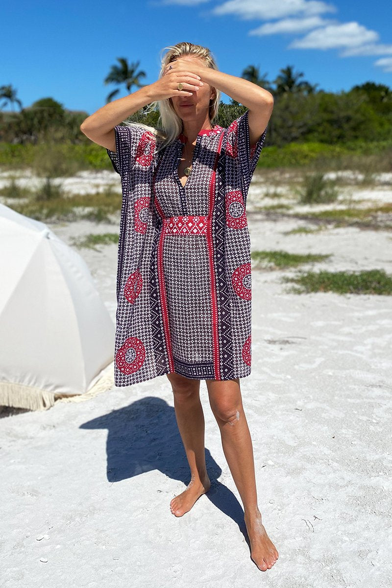 white christmas dresses Emerson Fry Caftan Butterfly Short – PATRICIA