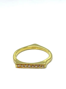  Judi Powers Corazon Ring with Diamonds 18K
