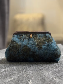  Liette Teal Chocolate Clutch