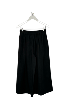  Water Linen Wide Pants in Sumi