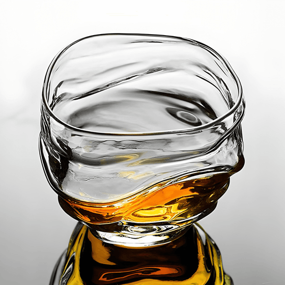 Set of 4 Kai Japanese Crystal Whisky Glass