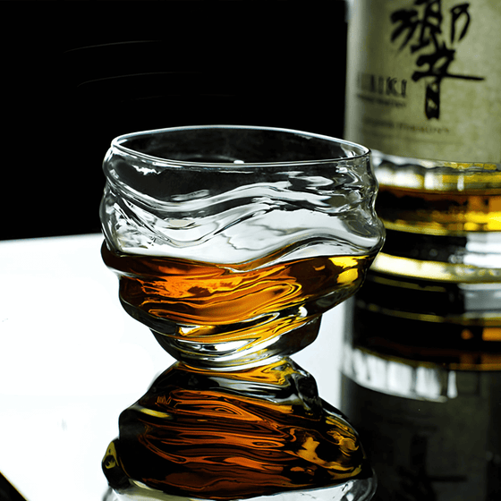 Set of 4 Kai Japanese Crystal Whisky Glass