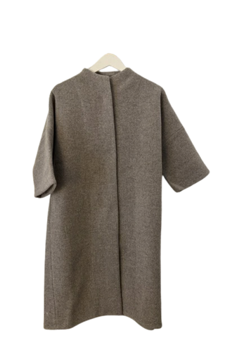 evam eva Wool Tweed Coat