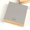 Wms&Co. Greige ColorPad Medium Long with Gilded Edge