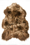 Light Brown Icelandic Sheepskin Throw Rug