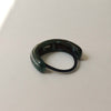 Wide Arch Acrylic Ponytail Hair Tie | Green