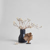 Small Wood Flower on Stand