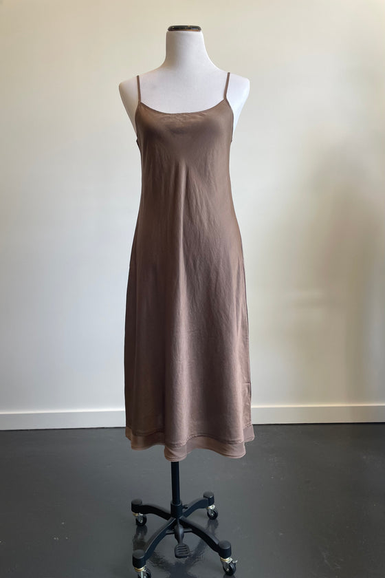 Brazeau Tricot classic slip dress in cork found at Patricia in Southern Pines, NC