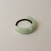 Wide Arch Acrylic Ponytail Hair Tie | Light Green