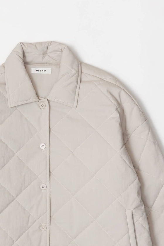 The Cameron Jacket | Oversized Quilted Wrist Tie Jacket