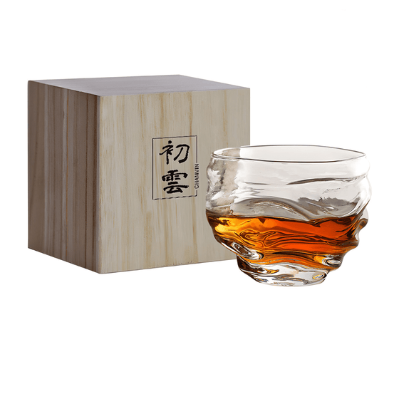 Set of 4 Kai Japanese Crystal Whisky Glass