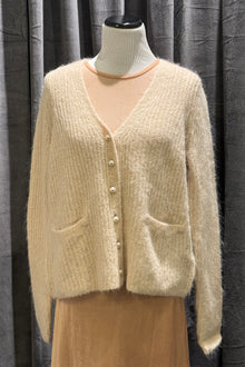  Goldy Alpaca Boy-Ish Cardigan
