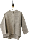 evam eva Wool Tweed Short Coat
