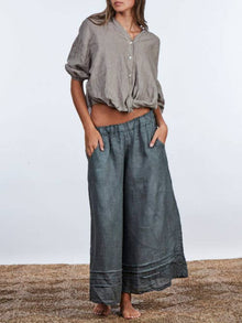  SINJA pants in Almost black