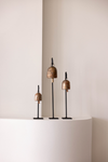 Vintage Inspired Iron Bell Stands Shelf Styling
