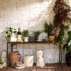 Basic Planter, White Patina: Large