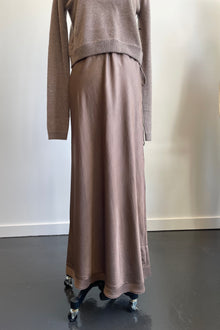  Brazeau Tricot Cork full length garbo skirt found at Patricia in Southern Pines, NC 