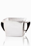 Palpala Big Square Bucket with  Black Horn Handles