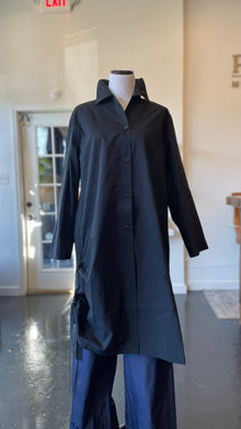  Black Water Repellent  Coat