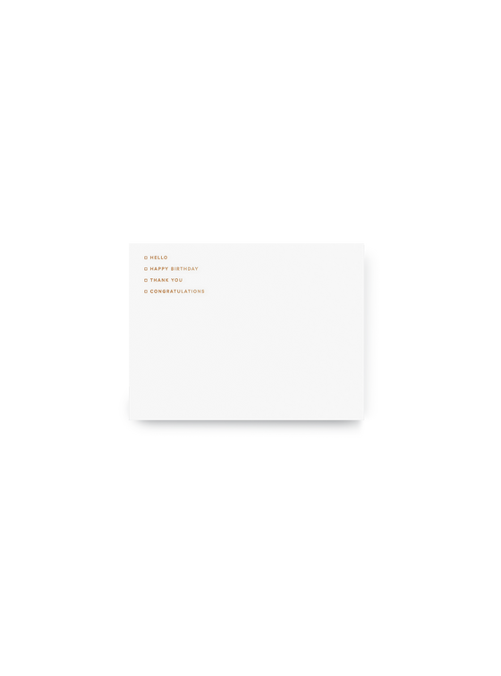 Occasion Notecards