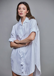  Girlfriend Cotton Shirt - white