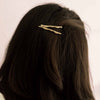 Freshwater Pearl Beaded Metal Hair Bobby Pins | Set of 4