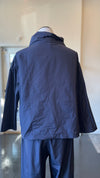 Amethyst Short Papercrash Popover Top
