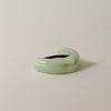 Wide Arch Acrylic Ponytail Hair Tie | Light Green