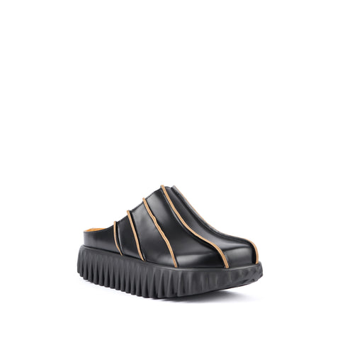 4CCCCEES Black Waffo Mule