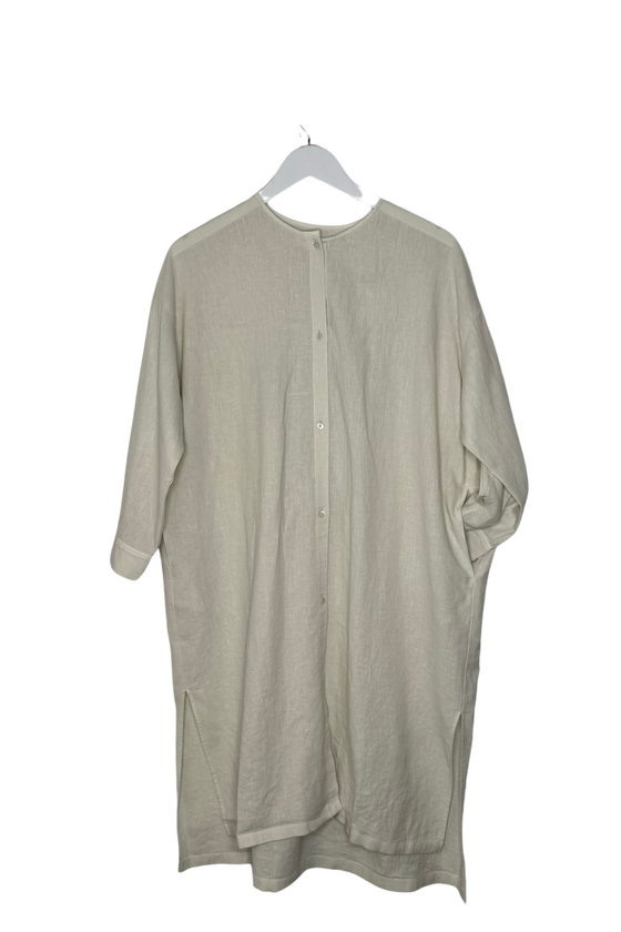 Water Linen One-Piece in Antique White