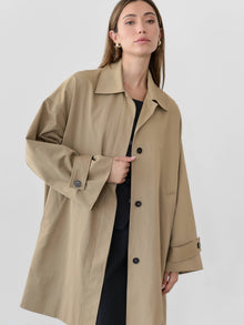  The Cove Coat | Versatile Attachable-Scarf Coat
