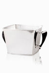 Palpala Big Square Bucket with  Black Horn Handles