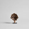 Small Wood Flower on Stand