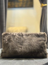 Joan Chocolate Fur On Pocketbook