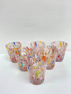 Rosa Murano blown-glass drinking glass