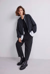 Black Bomber Jacket