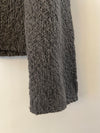 Cotton/Linen/Silk Sweater in Graphite