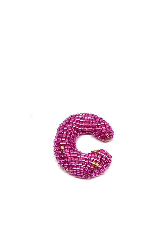 Susanna Vega Hot Pink Small Ora Earcuff