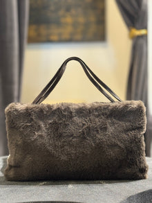  Joan Chocolate Fur On Pocketbook
