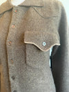 Solid Austin Cowgirl Shirt in Suede
